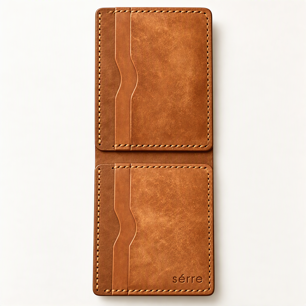 Serre Rustic Bifold Wallet