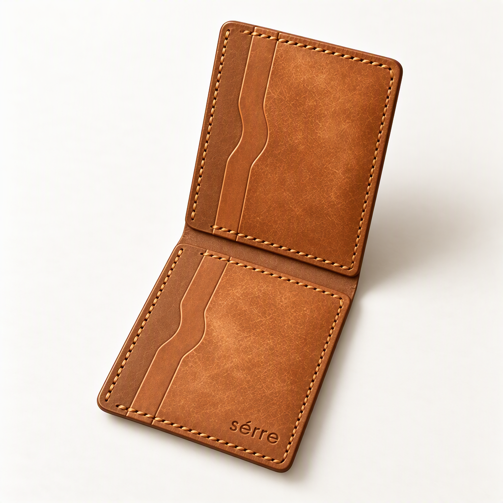 Serre Rustic Bifold Wallet